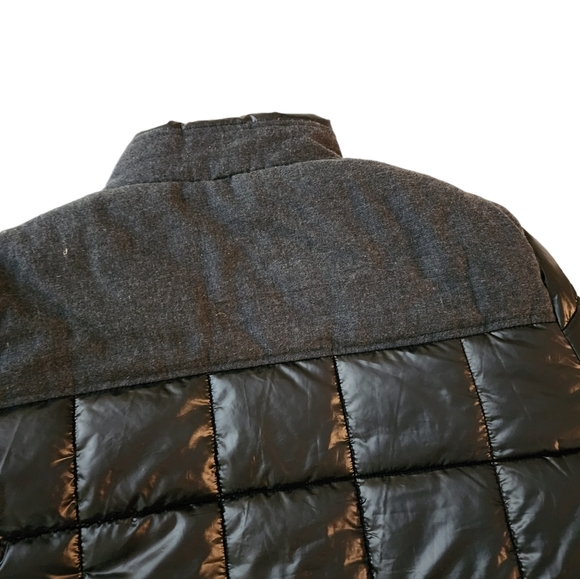 Men's Black Puffer Jacket Size Large Full Zip NWT $120 - Picture 4 of 7